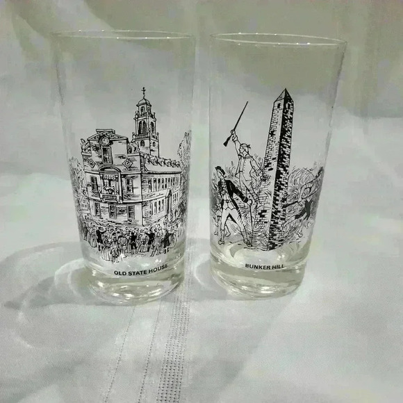 Set of 4-Bicentennial Glasses - Picture 3 of 4